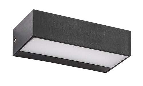 Halden,kül.fali,LED 9W,fekete,4000K