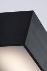 Halden,kül.fali,LED 9W,fekete,4000K