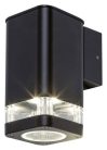 Sintra, kültéri fali lámpa,GU10 1X25W,fekete