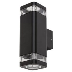 Sintra, kültéri fali lámpa,GU10 2X25W,fekete