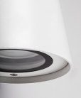 Mandal, kültéri fali lámpa,GU10 1X35W,fehér