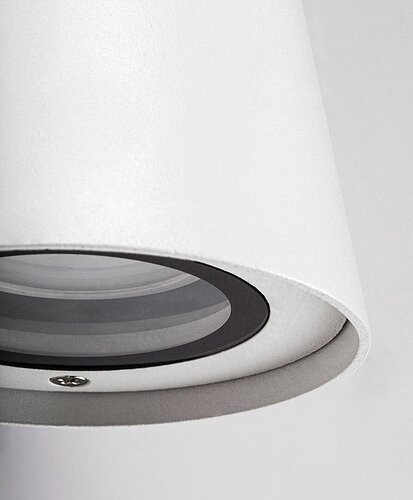 Mandal, kültéri fali lámpa,GU10 1X35W,fehér