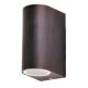 Chile kült fali GU10 2x35W a.barna IP44