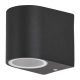 Chile kült fali GU10 35W fekete IP44