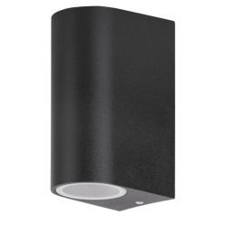 Chile kült fali GU10 2x35W fekete IP44