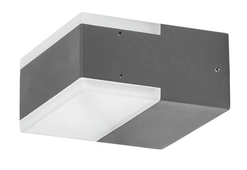 Bona fali LED lámpa 2x4,5W IP54,a.szürke