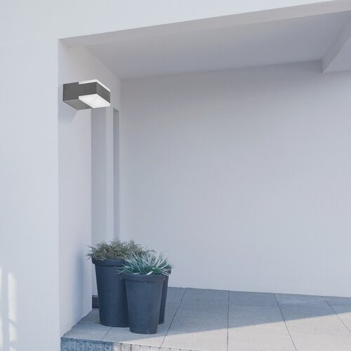 Bona fali LED lámpa 2x4,5W IP54,a.szürke