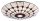 Marvel menny D40 E27 2x60W tiffany