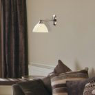 Regina falikar E14 40W bronz-krém búra