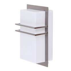 Seattle kültéri fali E27 11W, inox IP44