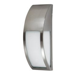 Genova kültéri fali E27 40W, inox IP44