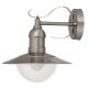 Oslo kültéri fali E27 60W, inox IP44