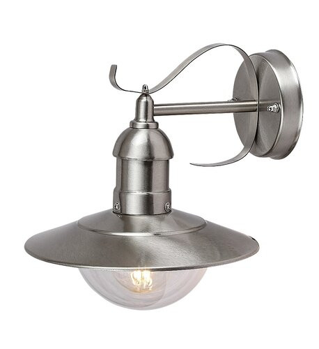 Oslo kültéri fali E27 60W, inox IP44