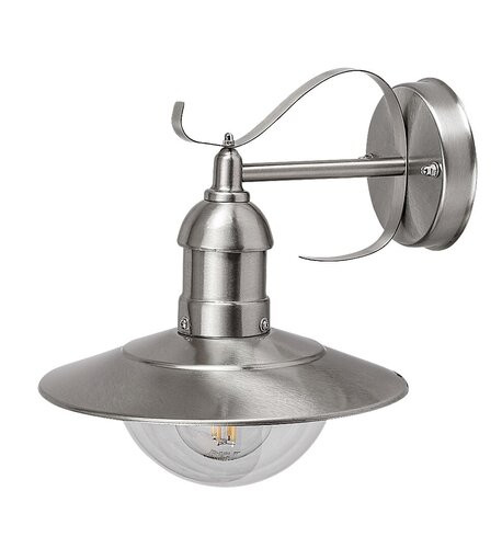 Oslo kültéri fali E27 60W, inox IP44