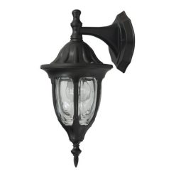 Milano kült fali le, E27 60W fekete IP43