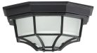 Milano kült menny E27 100W fekete IP44