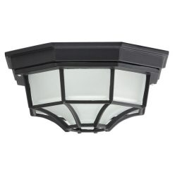 Milano kült menny E27 100W fekete IP44