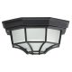 Milano kült menny E27 100W fekete IP44