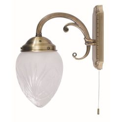 Annabella falikar E14 40W bronz