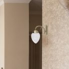 Annabella falikar E14 40W bronz