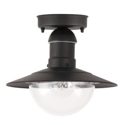Oslo kültéri mennyezeti E27 60W fekete IP44