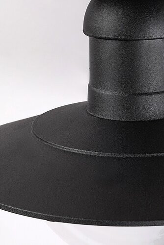 Oslo kültéri mennyezeti E27 60W fekete IP44