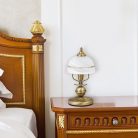 Flossi asztali lámpa E14 40W bronz