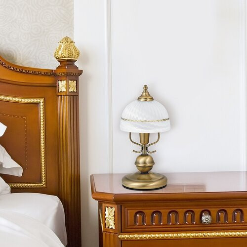 Flossi asztali lámpa E14 40W bronz