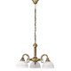 Flossi 3ágú csillár E27 3x40W bronz