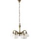 Flossi 5ágú csillár E27 5x40W bronz