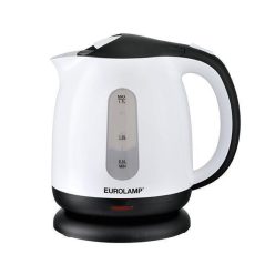   Eurolamp ELEKTROMOS VÍZFORRALÓ FEHÉR-FEKETE 1,7L 1850-2200W 220-240V