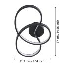 GIANELLA Fali lámpa