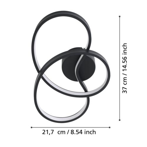 GIANELLA Fali lámpa