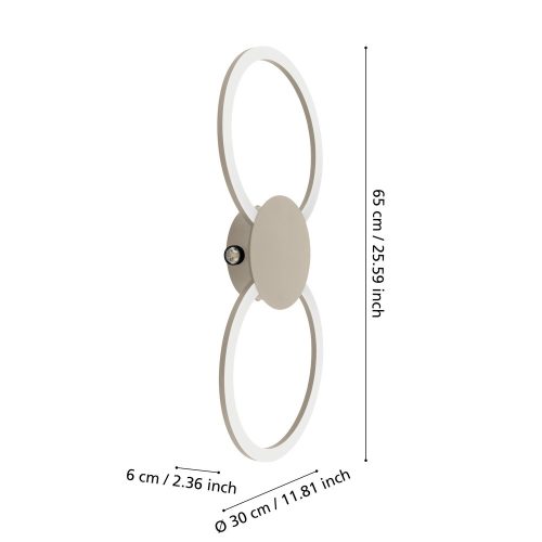 VENTICELLO 1 Mennyezeti lámpa