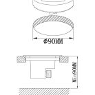 LAMEDO Talajba süllyesztett lámpa