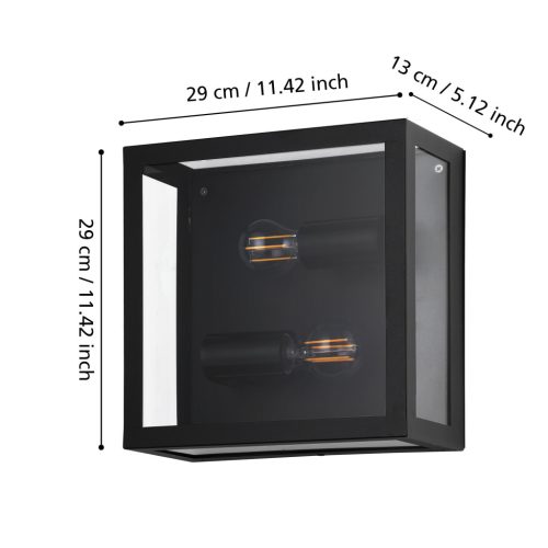 ALAMONTE 1 Fali-mennyezeti lámpa