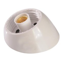E27-es ferde műanyag foglalat 220-240V