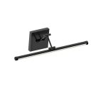 EUROLAMP ARTE ILLUMINA Lano Fali lámpa Fürdőszoba Tükör világító beépített LED Alumínium 14W 3CCT 600mm IP44 Fekete 
