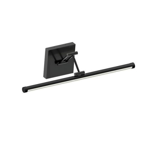 EUROLAMP ARTE ILLUMINA Lano Fali lámpa Fürdőszoba Tükör világító beépített LED Alumínium 14W 3CCT 600mm IP44 Fekete 