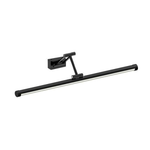 EUROLAMP ARTE ILLUMINA Lano Fali lámpa Fürdőszoba Tükör világító beépített LED Alumínium 14W 3CCT 600mm (base 80X40mm) IP44 Fekete 