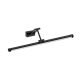 EUROLAMP ARTE ILLUMINA Lano Fali lámpa Fürdőszoba Tükör világító beépített LED Alumínium 14W 3CCT 600mm (base 80X40mm) IP44 Fekete 