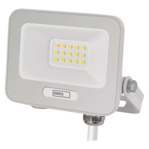 LED reflektor GLARO 10W, fehér, IP65, 1000 lm, természetes fehér