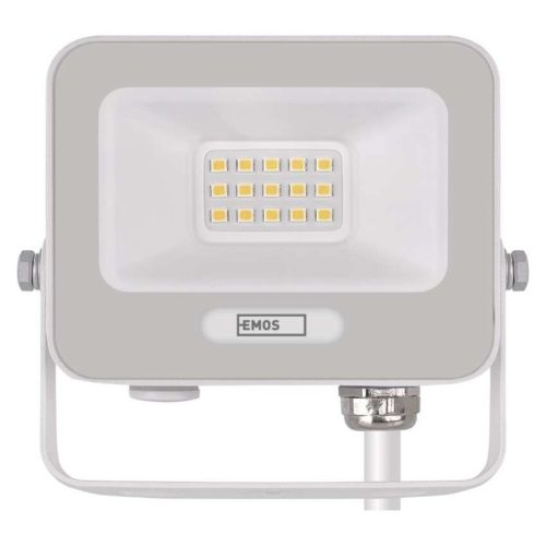 LED reflektor GLARO 10W, fehér, IP65, 1000 lm, természetes fehér
