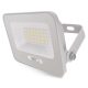 LED reflektor GLARO 20W, fehér, IP65, 2000 lm, természetes fehér