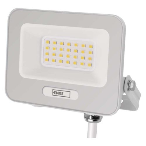 LED reflektor GLARO 20W, fehér, IP65, 2000 lm, természetes fehér