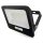 LED reflektor GLARO 30W, fekete, IP65, 3000 lm, természetes fehér