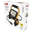 GLARO 30 W-os LED-reflektor, sárga-fekete, IP65, 3000 lm, semleges fehér