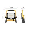 GLARO 30 W-os LED-reflektor, sárga-fekete, IP65, 3000 lm, semleges fehér