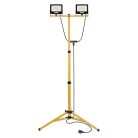 EMOS GLARO LED reflektor 2×30W + háromlábú állvány