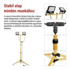 EMOS GLARO LED reflektor 2×30W + háromlábú állvány